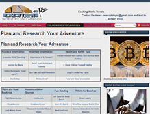 Tablet Screenshot of excitingworldtravels.com